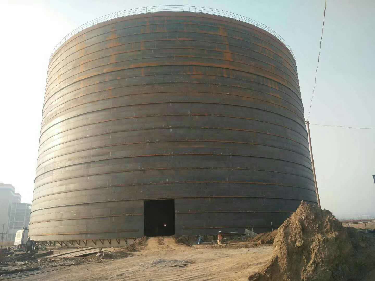 龙港承建大型钢板库的好处及原理